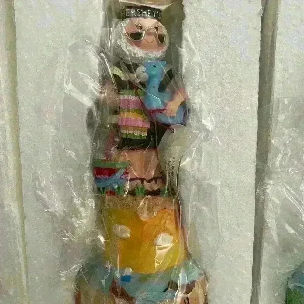 Vintage 2000 Hersheys Chocolate Collectible Kurt Adler Figurines Bell Lot of 3 - Picture 3 of 10
